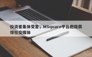 投资者集体受害，MSquare平台跑路震惊社交媒体