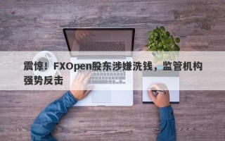 震惊！FXOpen股东涉嫌洗钱，监管机构强势反击