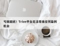 亏损困扰！Trive平台无法带来任何盈利机会