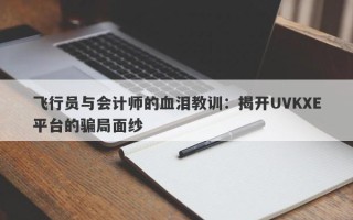 飞行员与会计师的血泪教训：揭开UVKXE平台的骗局面纱