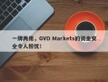 一牌两用，GVD Markets的资金安全令人担忧！