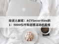 投资人解密：ACYSecurities的1：5000杠杆和返佣活动的真相