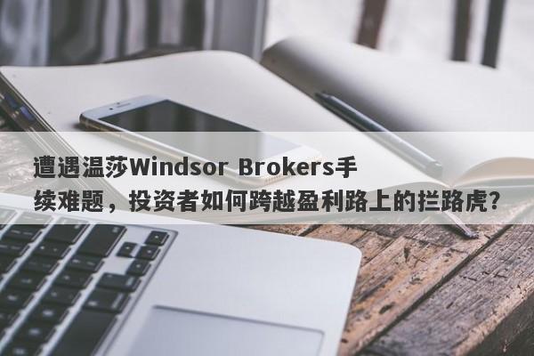 遭遇温莎Windsor Brokers手续难题，投资者如何跨越盈利路上的拦路虎？-第1张图片-要懂汇