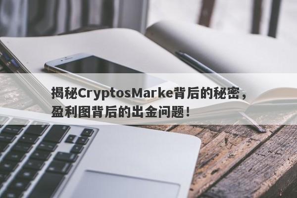 揭秘CryptosMarke背后的秘密，盈利图背后的出金问题！-第1张图片-要懂汇