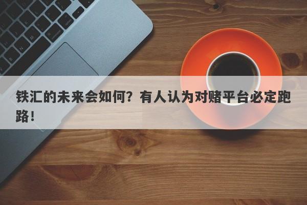 铁汇的未来会如何？有人认为对赌平台必定跑路！-第1张图片-要懂汇