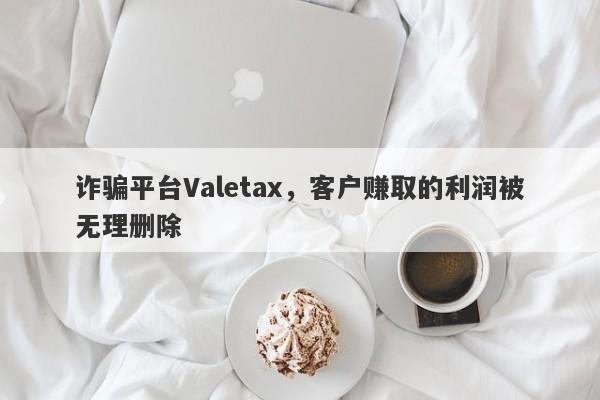 诈骗平台Valetax，客户赚取的利润被无理删除-第1张图片-要懂汇