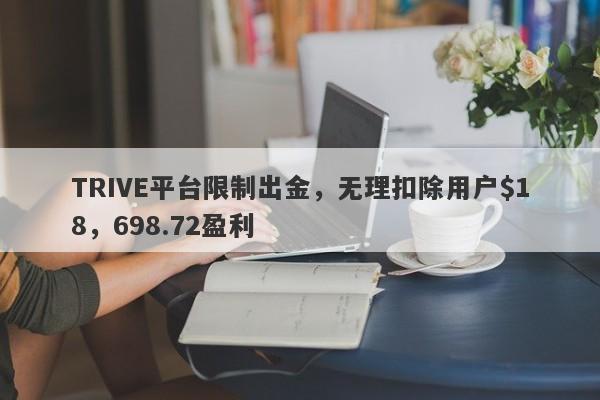 TRIVE平台限制出金，无理扣除用户$18，698.72盈利-第1张图片-要懂汇