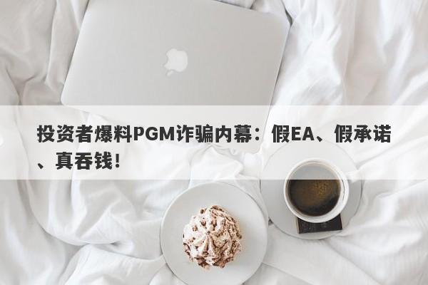 投资者爆料PGM诈骗内幕：假EA、假承诺、真吞钱！-第1张图片-要懂汇